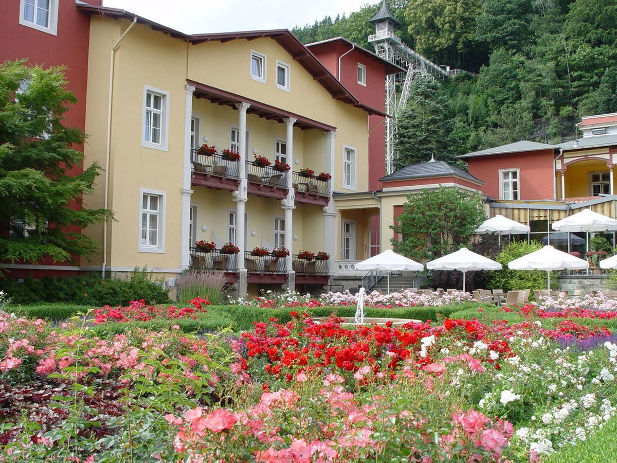 Parkhotel Bad Schandau Mit Spa エクステリア 写真