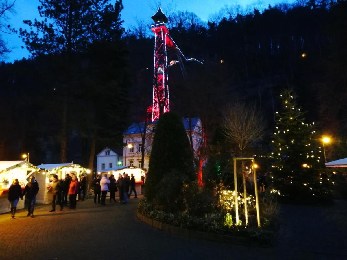 Parkhotel Bad Schandau Mit Spa エクステリア 写真